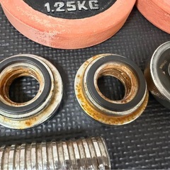 IROTEC（アイロテック） ラバーダンベル40KGセット（片手20kg×2個）の画像