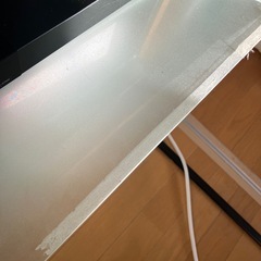 テレビ台　ガラスの画像