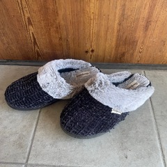 ファー　サンダルの画像