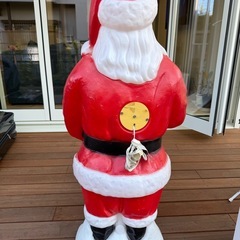 サンタクロース　イルミネーション　クリスマスの画像