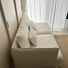 【ソファ】IKEAイケア  3人掛け ソーデルハムンの画像