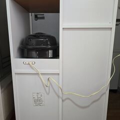 キッチンカウンター　キャスター付きの画像