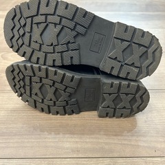 24cm 合皮ショートブーツの画像