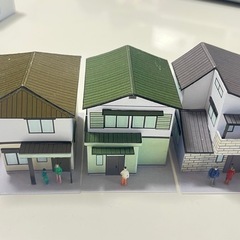 ジオラマ用戸建て住宅の画像