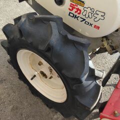【未整備、程度普通】耕耘機 DK7DX ヤンマー（即決歓迎・引取可）の画像