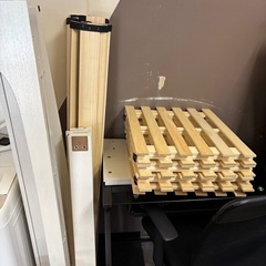 決まりました【美品】ベッドフレームWの画像