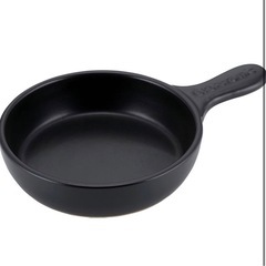 カクセー(Kakusee) スキレット 陶製 鍋 16cm 深さ3.5cm 煮込み料理 直火 電子レンジ 対応の画像