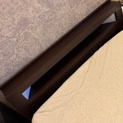 ダブルベッド フレーム　の画像