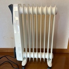 オイルヒーター ホワイト 3段階出力の画像