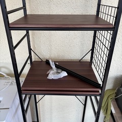 決まりました【美品】キッチンラックの画像