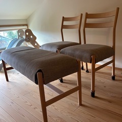 ダイニングチェア&ベンチセットの画像