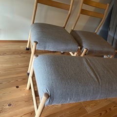 ダイニングチェア&ベンチセットの画像