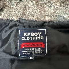 ニットプランナー　ケーピーボーイ　コート　120の画像