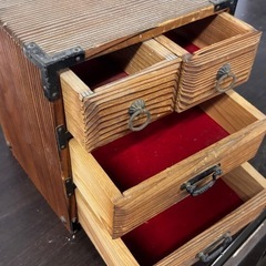 アンティーク木箱の画像