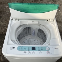 全自動洗濯機　4.5キログラムの画像