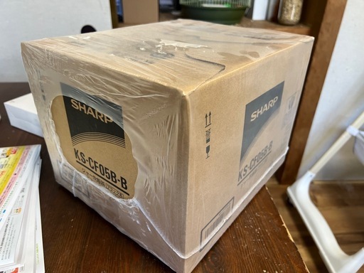 【新品未開封】シャープ炊飯器3合炊きブラック
