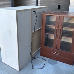 食器棚2点の画像