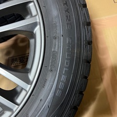 175/65r15 スタッドレスタイヤダンロップとアルミホイール4本セットの画像