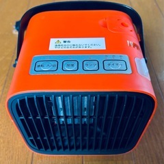 卓上加湿付きヒーターの画像