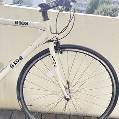 GIOS(ジオス)クロスバイク AMPIO(アンピーオ)ホワイト １８段変速 700c　引取専用の画像