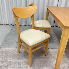 KL-5【新入荷　アウトレット品】シールズ135 ベンチダイニング4点セット　ナチュラルの画像