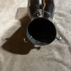 ハイエースエセックスデュアルストレートマフラーカッターの画像