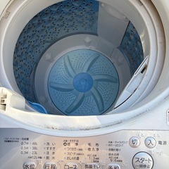 TOSHIBA AW-5G6 全自動洗濯機2018年製の画像