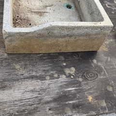 引き取り限定　外水栓の流し台の画像