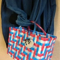 プラカゴバッグ  マリンカラーの画像