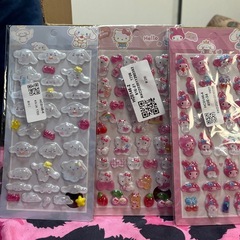 サンリオ　ボンボンドロップ風シールの画像