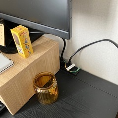 折りたたみ【新品】デスク 8045 コンセント付 N-7127 1台の画像