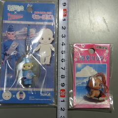 096サンダーバードジョン・トレーシーとコスモキューピー ストラップセット 送料込みの画像