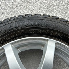 アルミホイル＋スタッドレスタイヤ(値下げ中)の画像