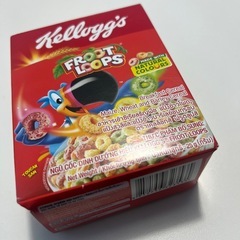 ケロッグ　フルーツループ　一食分　おやつや朝食にの画像