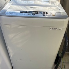 洗濯機　パナソニック NA-F50B11-S　2015年製の画像