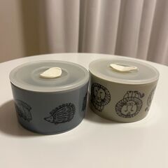 【リサラーソン】蓋つき容器の画像