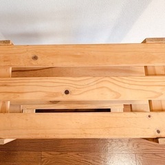 すのこ棚の画像