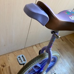 ブリヂストン　 一輪車　18インチ スケアクロウ  ラベンダーの画像