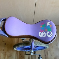 ブリヂストン　 一輪車　18インチ スケアクロウ  ラベンダーの画像