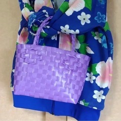 プラカゴバッグ  バイオレットの画像