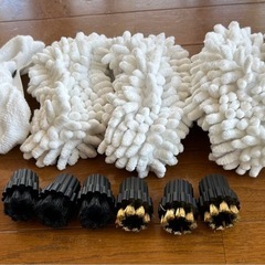 スチームクリーナー　 H2O Steam FX スペアブラシ×6 スペアパット×5付属
の画像