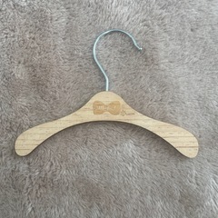ペット服用木製ハンガー 9本セットの画像