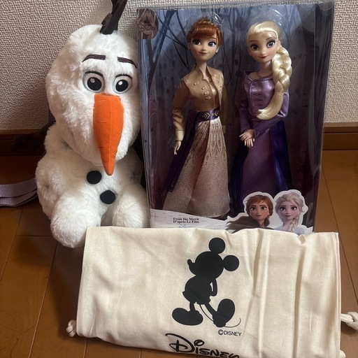 アナ雪フィギュア オラフリュックセット