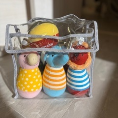 動物型ボウリングピンセットの画像