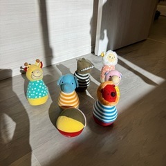 動物型ボウリングピンセットの画像