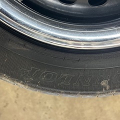 お取引中！155/65R14 ダンロップ　サマータイヤ　ホイール付き4本セットの画像