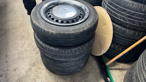 お取引中！155/65R14 ダンロップ　サマータイヤ　ホイール付き4本セット