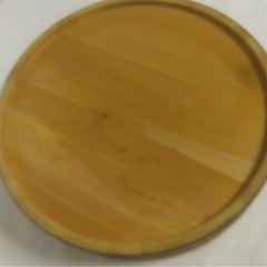 中古 木製 寿司桶 直径約30cm 銅縁の画像