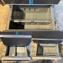 【未使用品】⭐️AQUA⭐️ 冷凍冷蔵庫 2025年 501L❗️大阪市近郊配送無料の画像