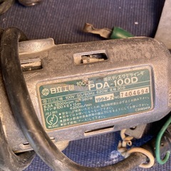 日立工機　ディスクグラインダー　コーナードリル　ハイコーキ　アングル　ドリル　電動　工具　昭和　レトロ　マキタの画像